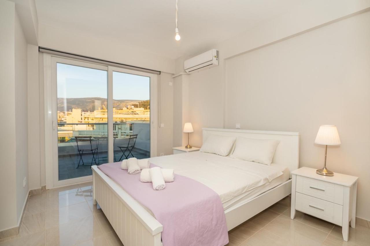 Апартаменты Sunny Penthouse W/ Acropolis View Next To Metro Афины Экстерьер фото