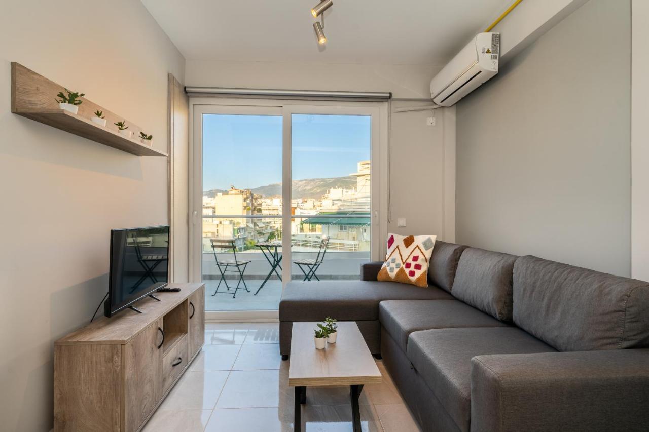 Апартаменты Sunny Penthouse W/ Acropolis View Next To Metro Афины Экстерьер фото